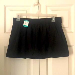 Black Swimsuit skorts / bottoms (size M)